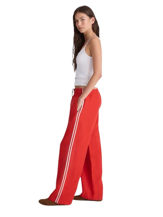 Madewell Pants - Madewell Pull On Pants (100% Linen) in Wild Poppy